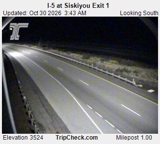 I-5 at Siskiyou Exit 1
